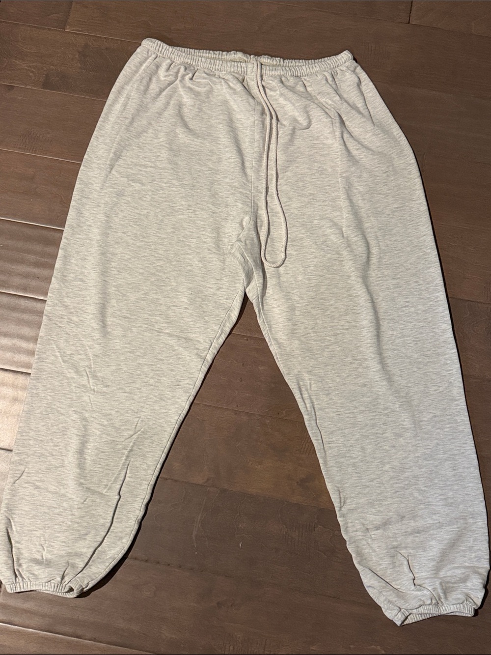 aerie Heather Light Gray Jogger Sweatpants